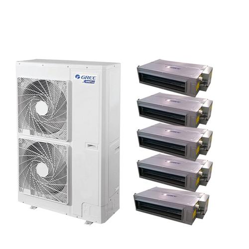 中央空调多联机gmv-h140wl/f雅居一拖五一价全包套餐含安装材料费家用